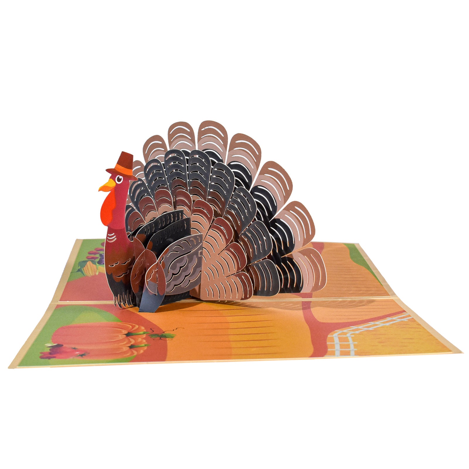 Thanksgiving Turkey 3D Pop Up Card