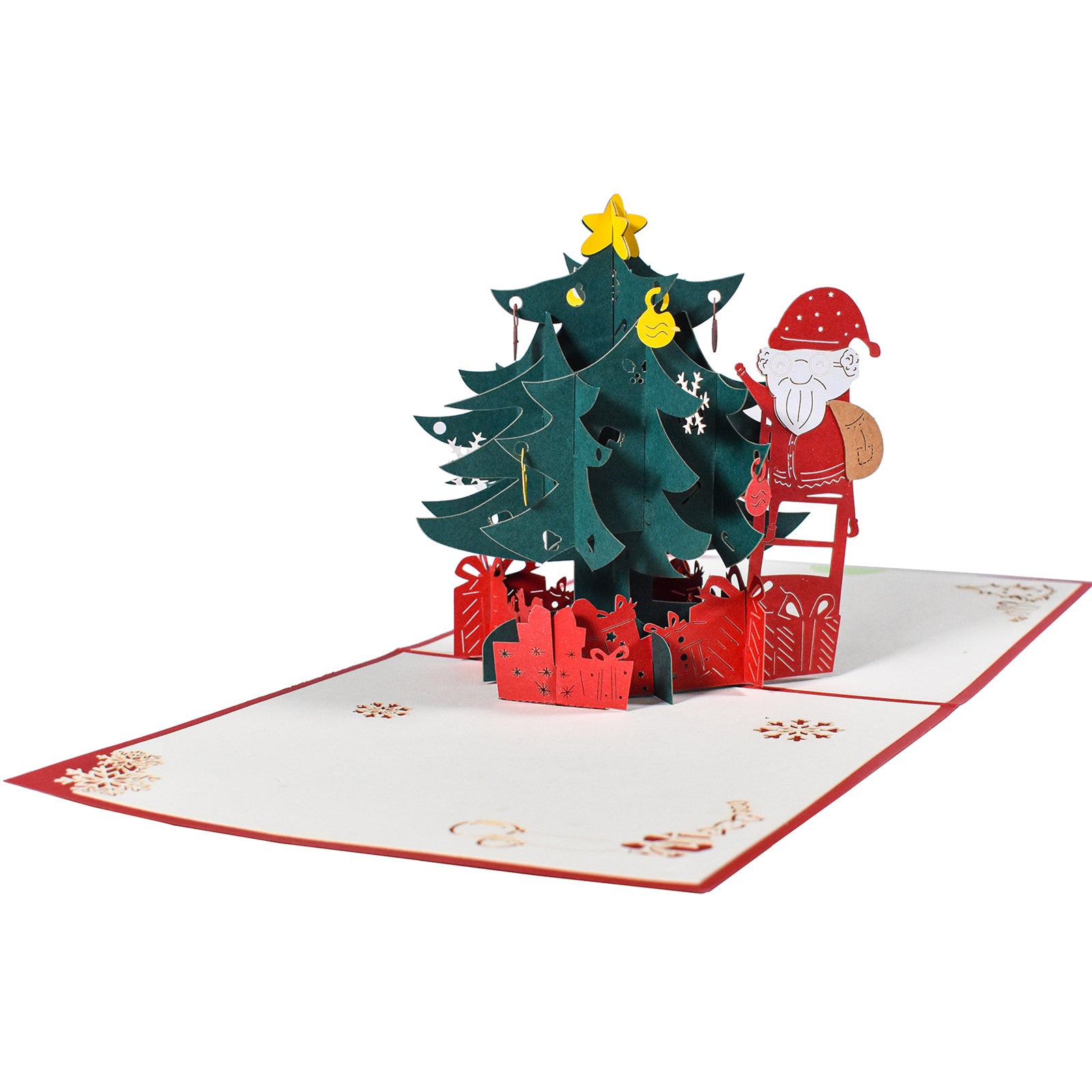 Christmas & Santa Claus Pop Up Card