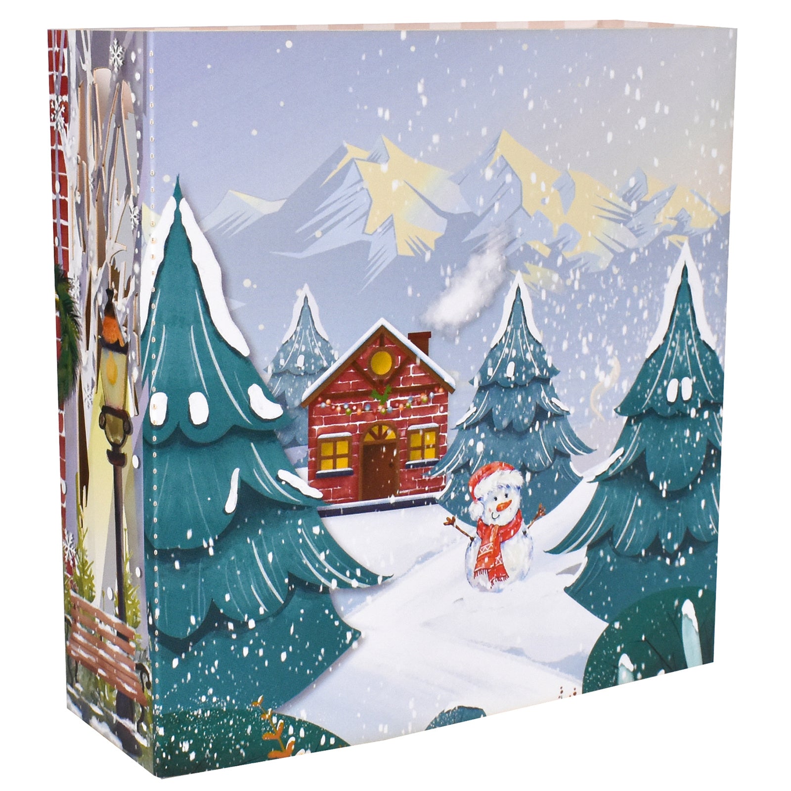 Santa Claus Christmas Box 3D Pop Up Card