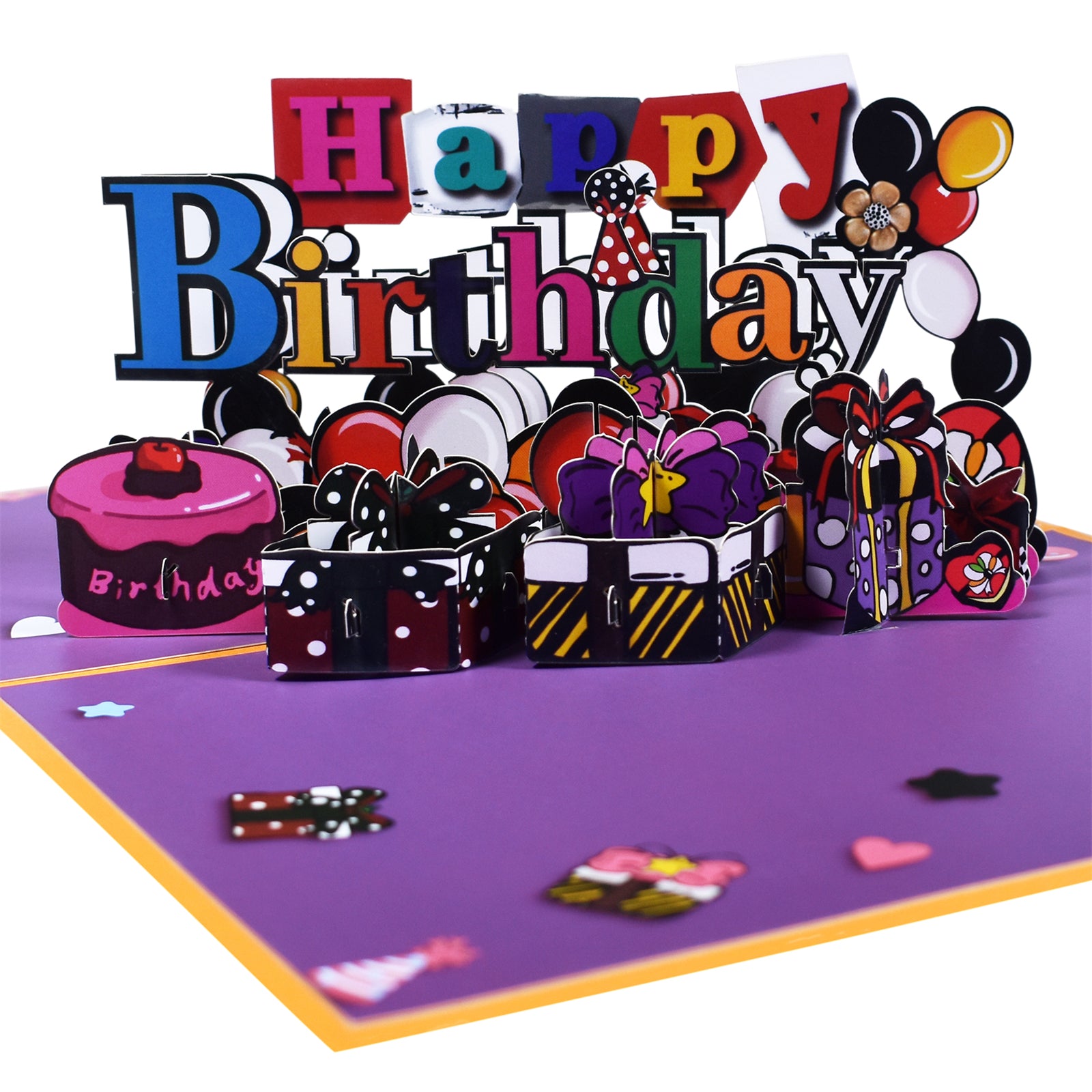 3D Pop Up Happy Birthday Card