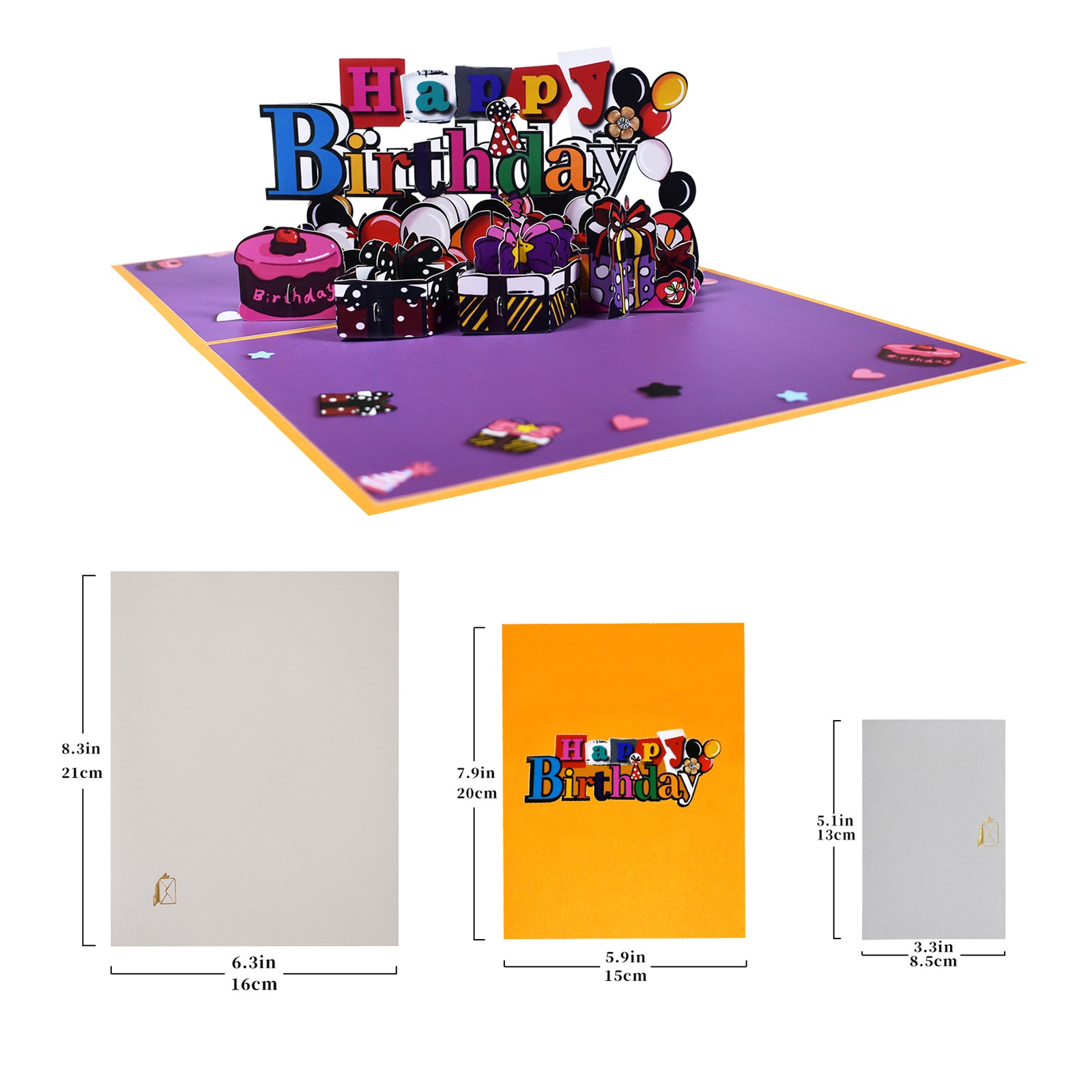 3D Pop Up Happy Birthday Card