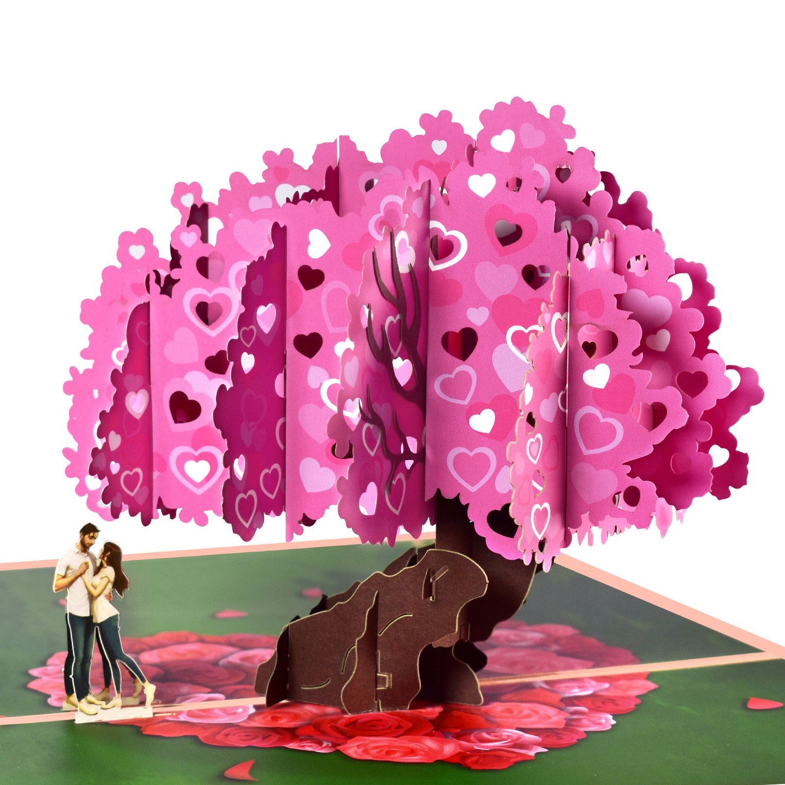 3D Romance Pop Up Card for Anniversary, Valentine's Day