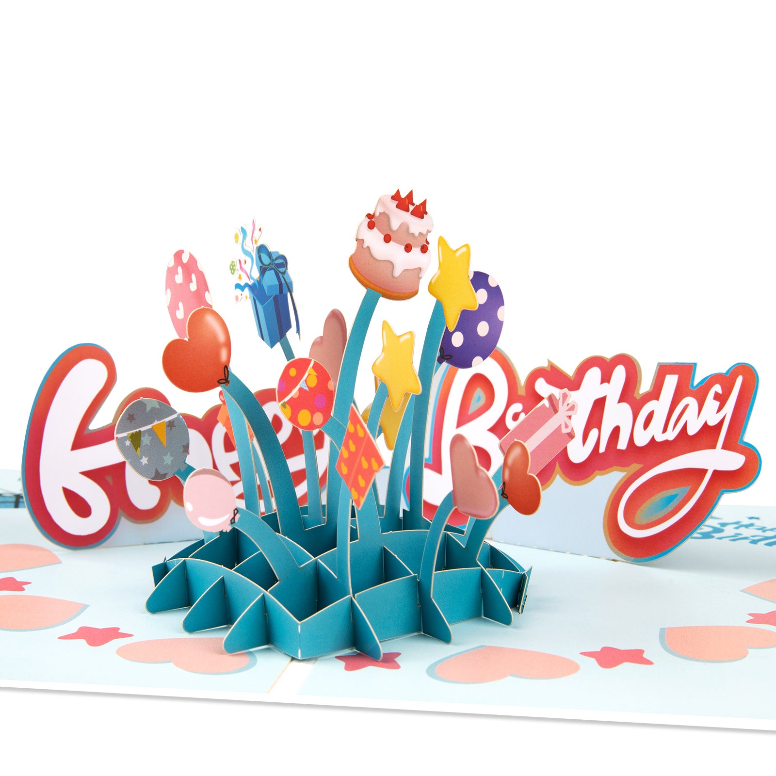 3D Happy Birthday Card Pop-up Gifts