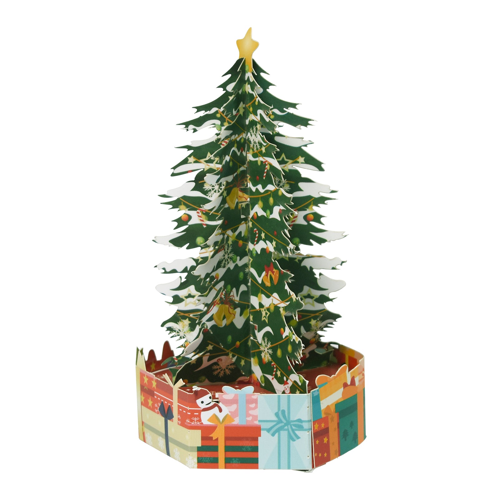 3D Christmas Tree Pop Up Card