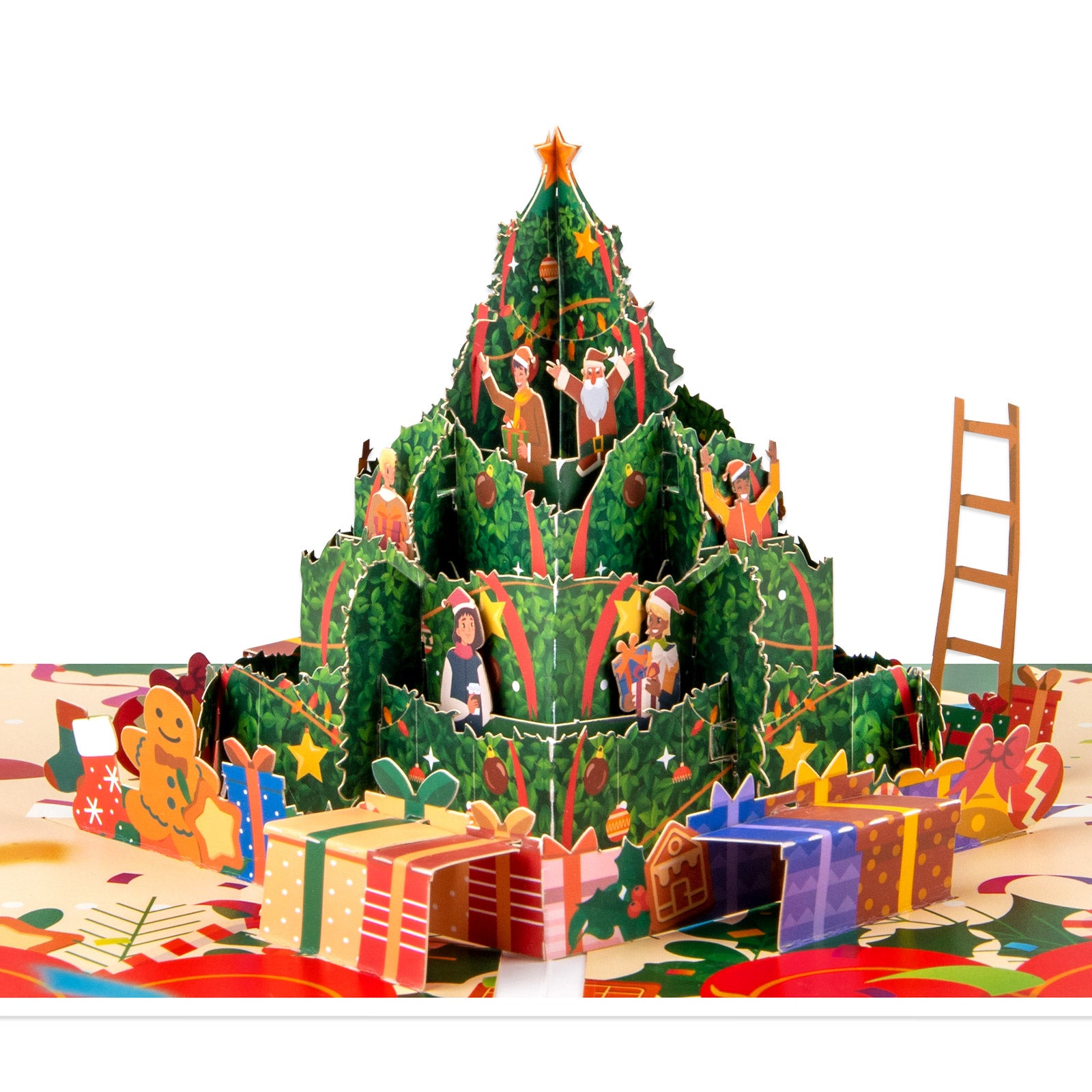 Christmas Float Parade 3D Pop Up Card