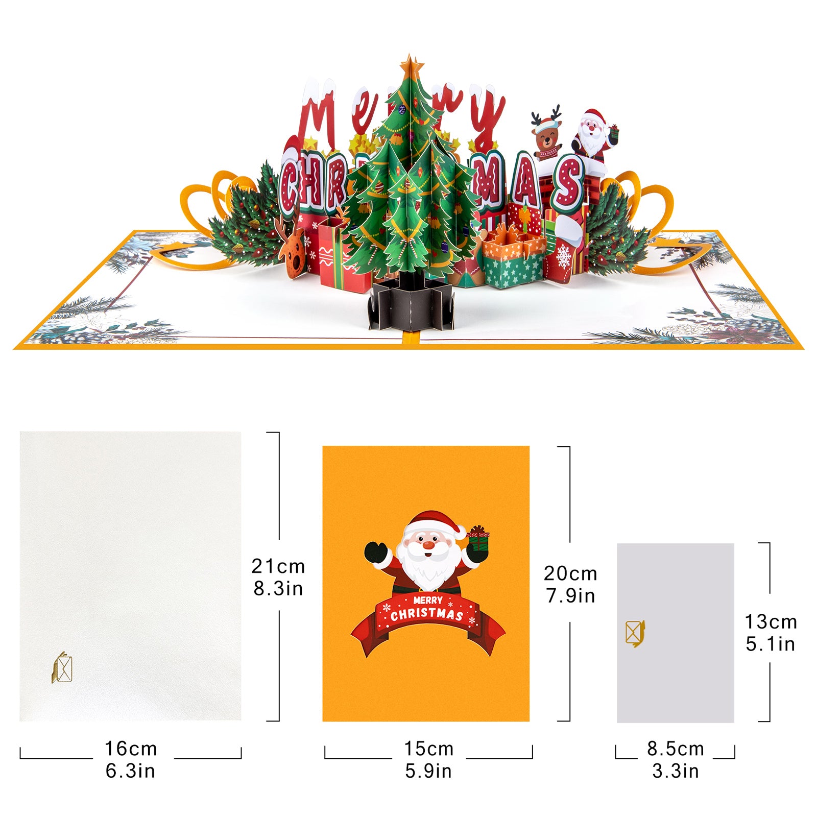 Christmas Tree Pop Up Card