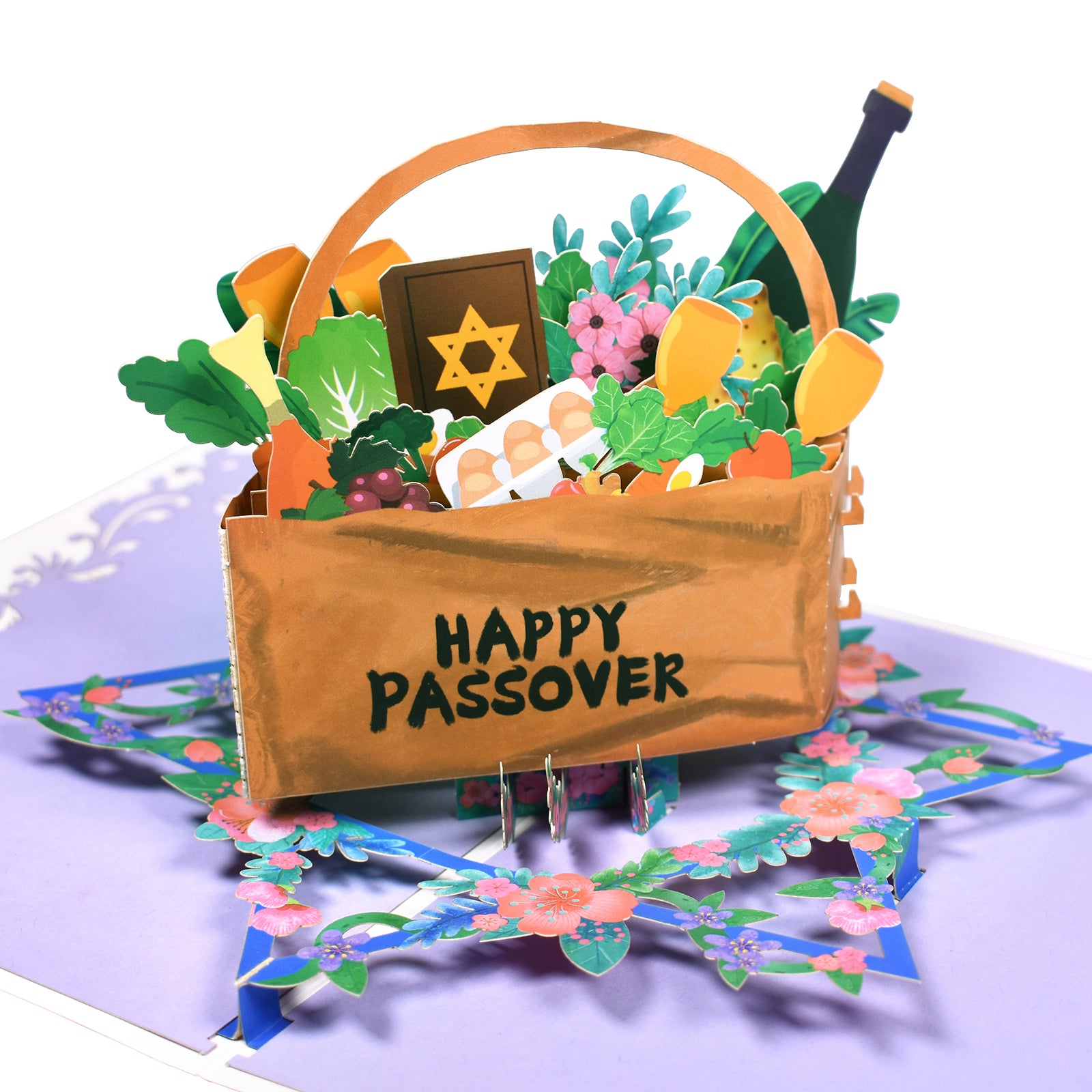 3D Passover Pop Up Card