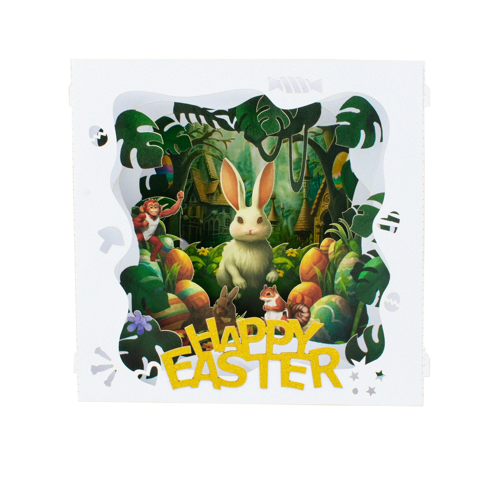 Easter Box 3D Pop Up Card