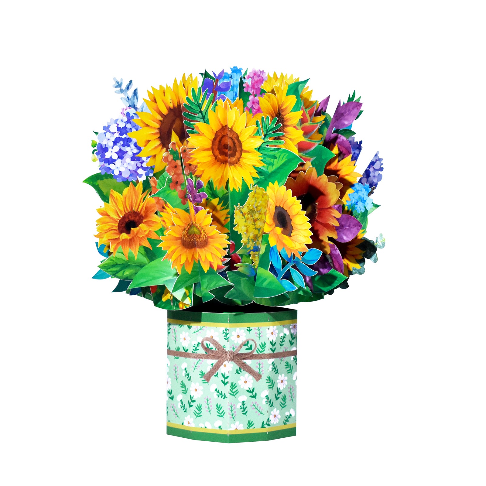 Sunflowers Pop Up Bouquet 3D Flowers Card