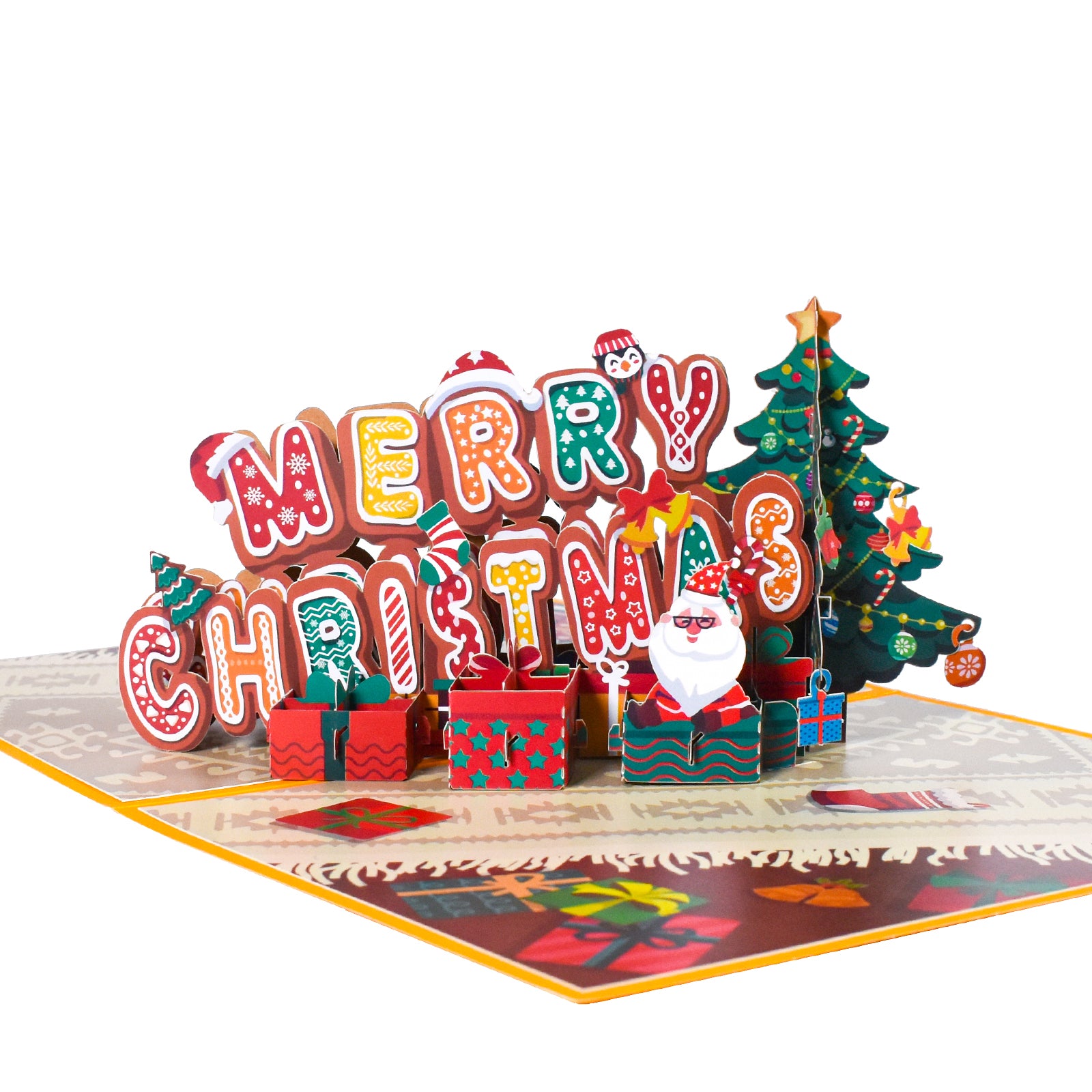 Merry Christmas Pop Up Card