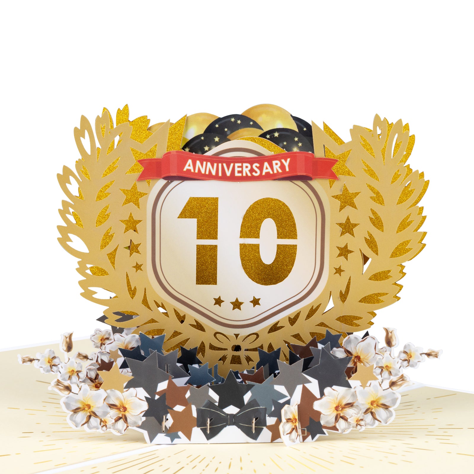 Anniversary Pop Up Card with 3D Number